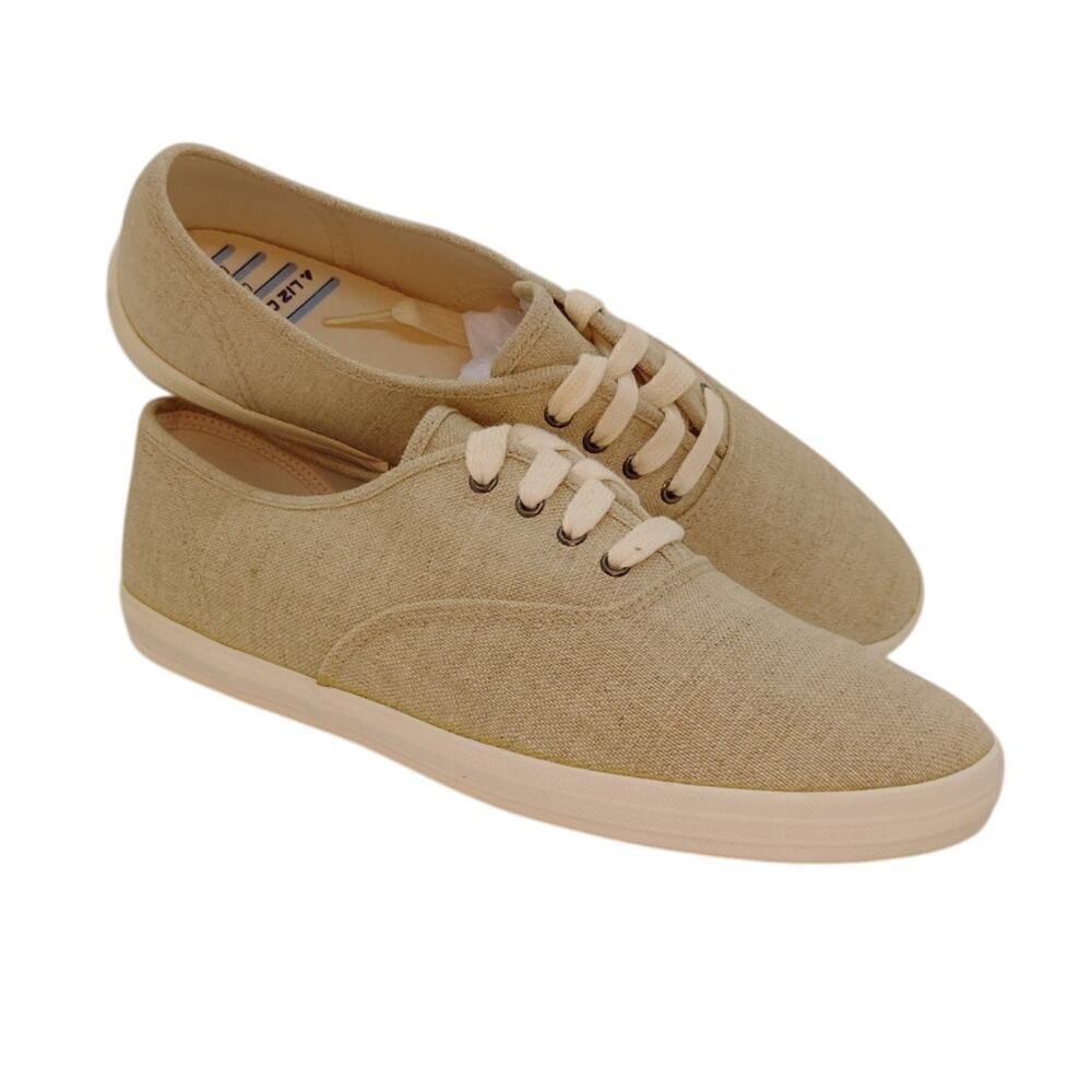 Liz Claiborne Womens NEW w/Tags & Box Ocean Mist Tan Casual Sneakers- sz. 8 1/2M